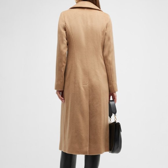 SOPHIA CASHMERE CAMEL HAIR LONG COAT NWT - Picture 4 of 7